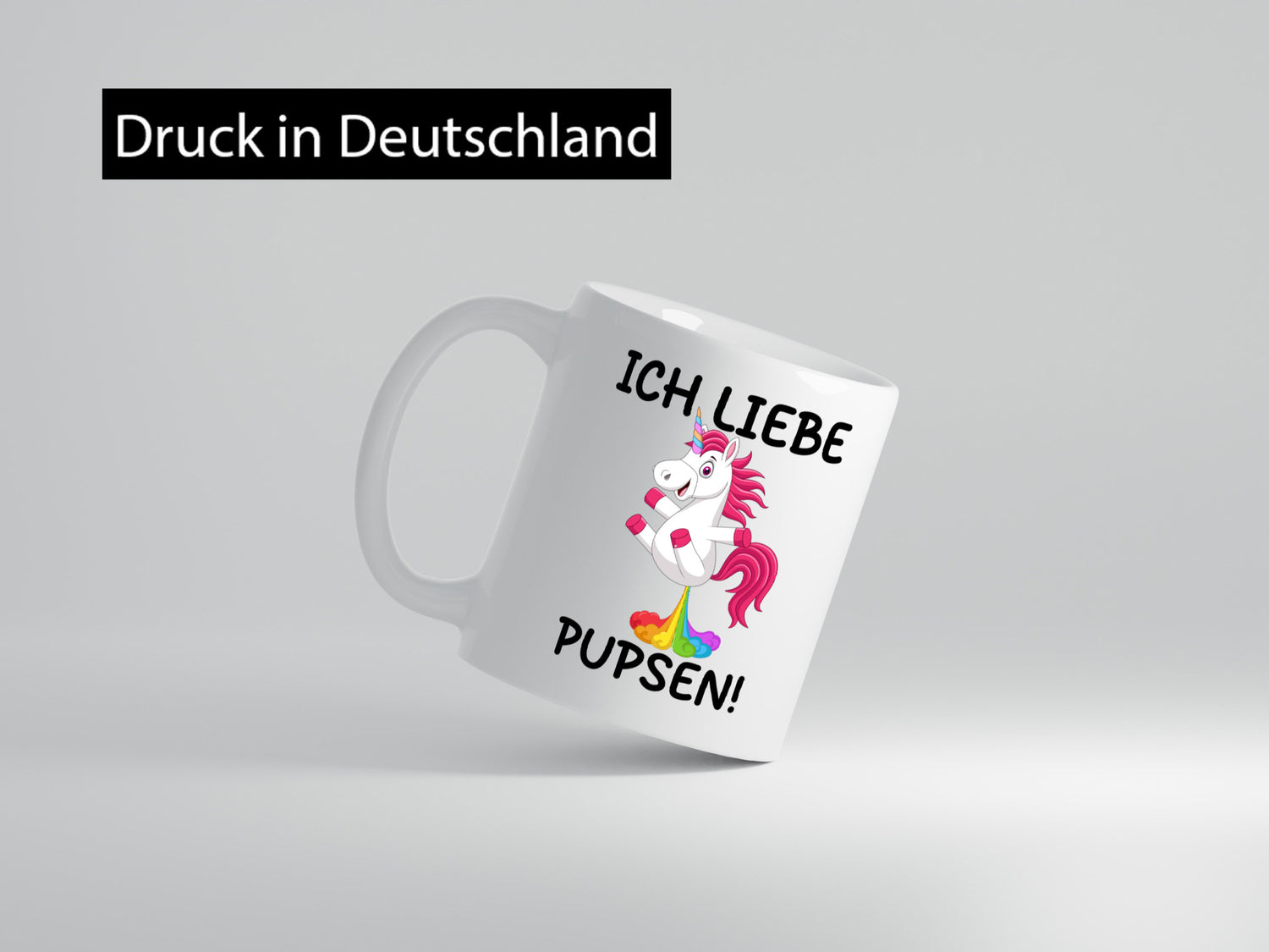 Ich liebe Pupsen | Einhorn Pupsendes Geschenk Humor Geschenkidee lustiger