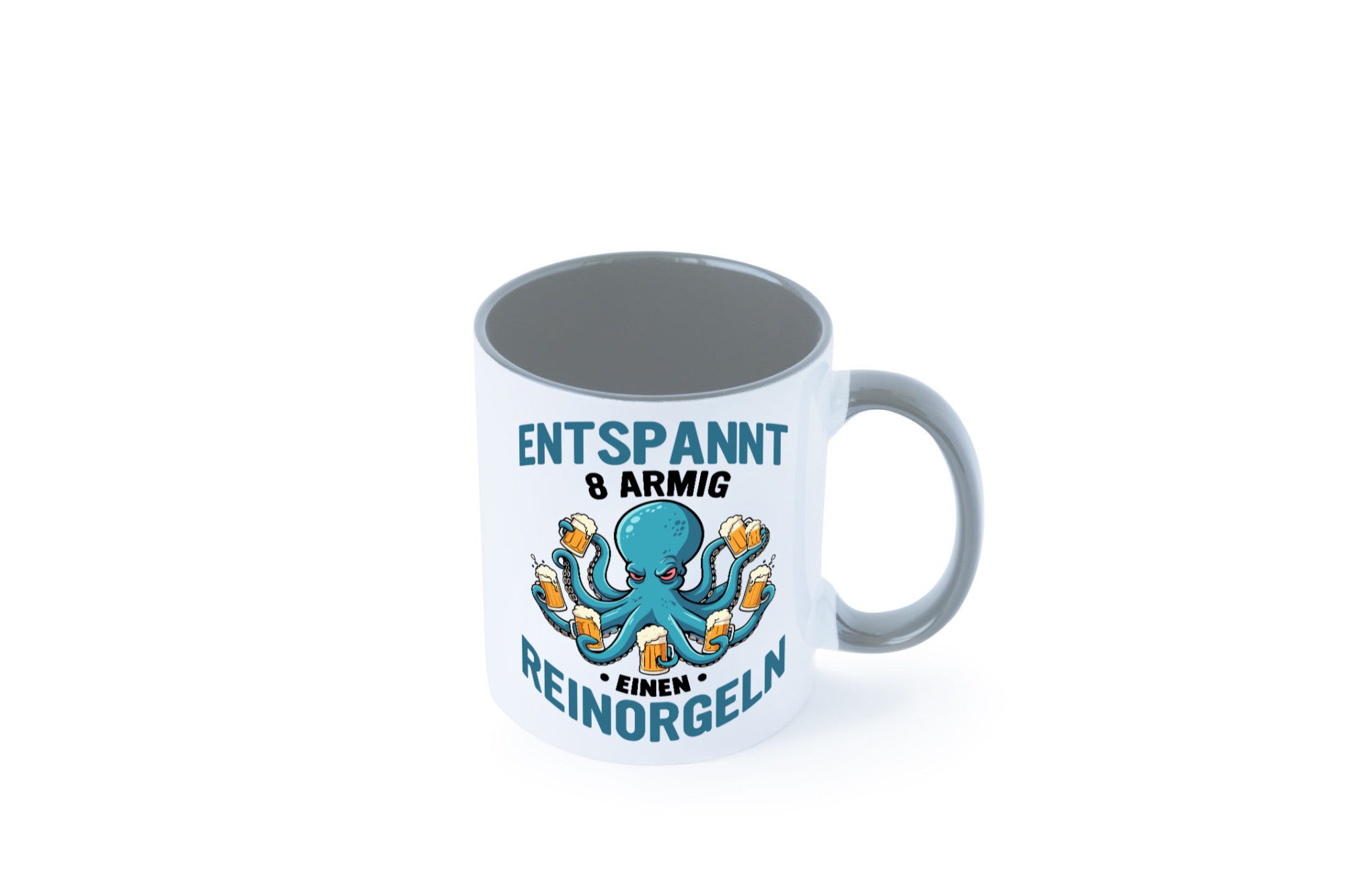 Entspannt 8 armig einen reinorgeln | Saufen Party v2 lustiger Spruch Geschenk