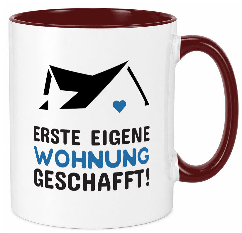 Erste eigene Wohnung | Umzug Tasse Eigenheim Auszug Geschenk Humor Geschenkidee