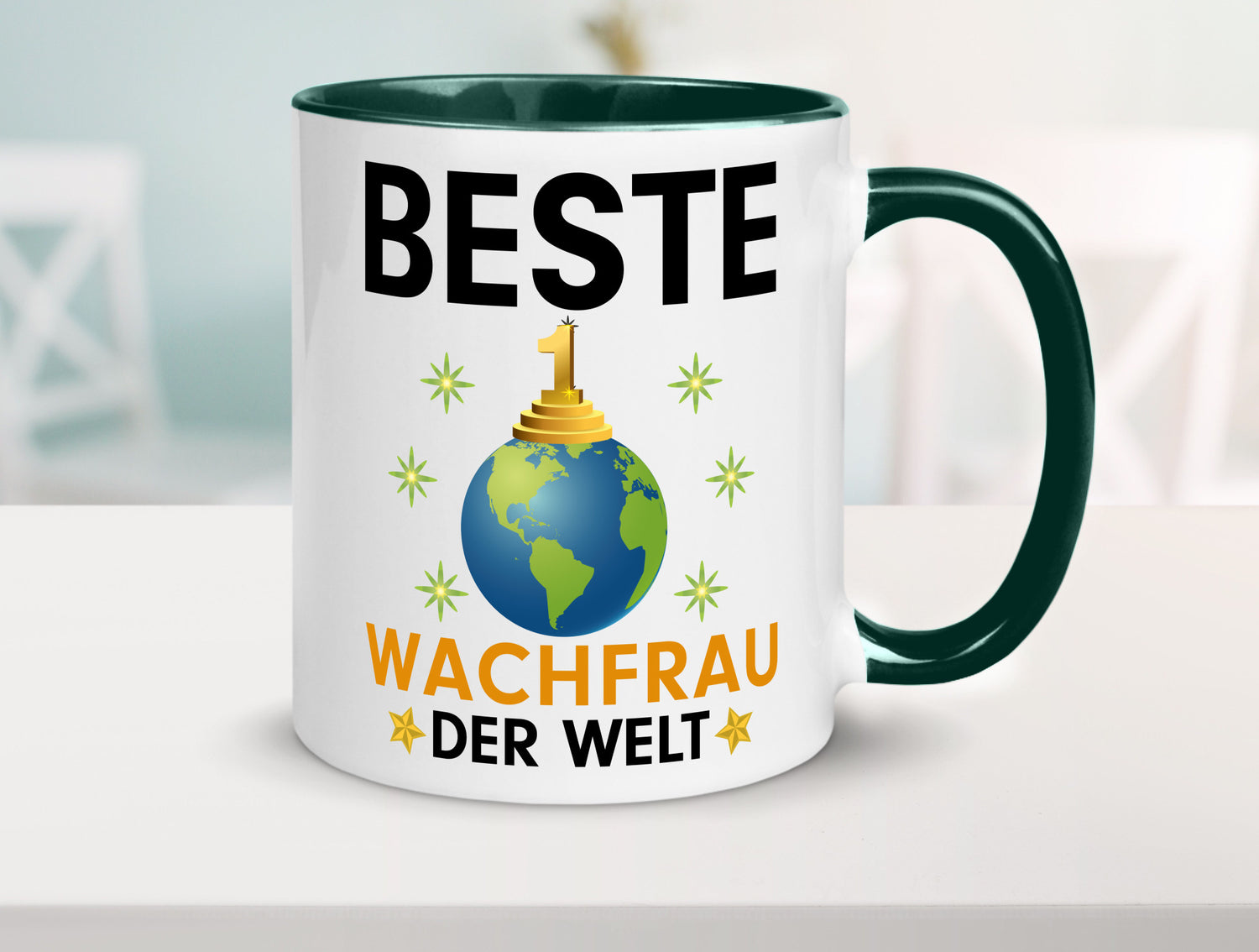Welt Beste Wachfrau | Wachpersonal Nachtwächter Geschenk Humor Geschenkidee