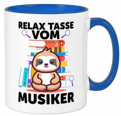 Relax Tasse: Musiker | Musik Musikant Humor Geschenkidee Tasse
