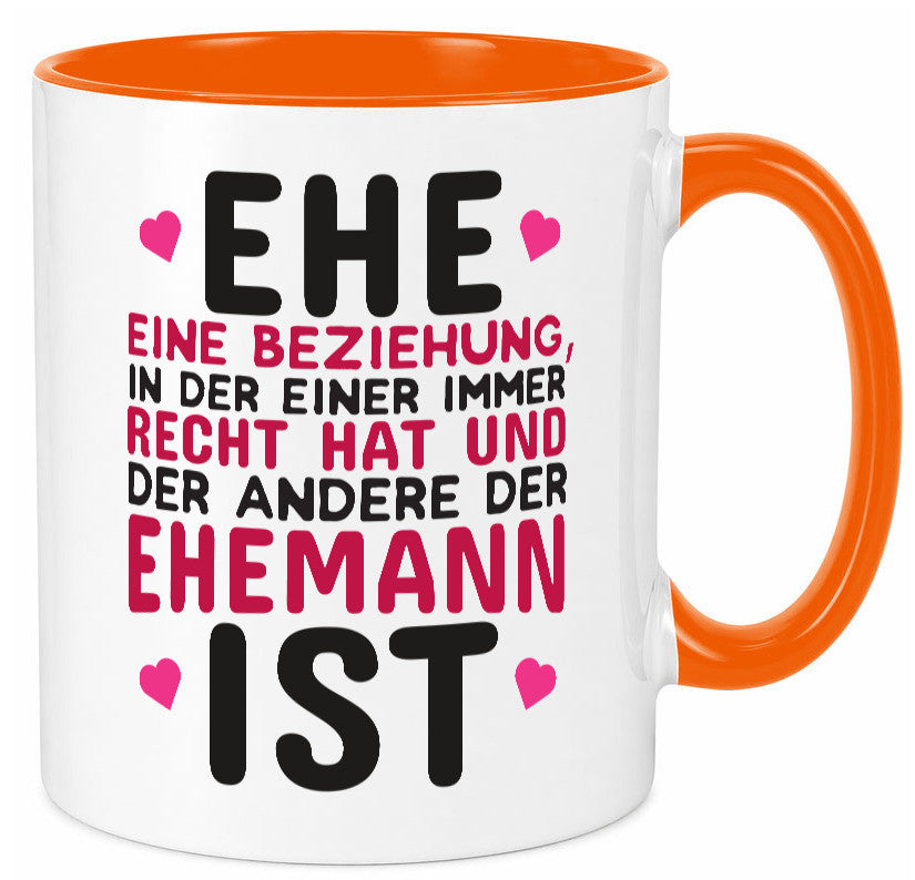 Ehepaar Spruch | Beziehung Tasse Ehemann Geschenk Humor Geschenkidee lustiger