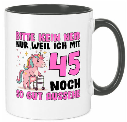 45. Geburtstag | 45 Jahre Mit noch so gut aussehen Geschenk Geschenkidee