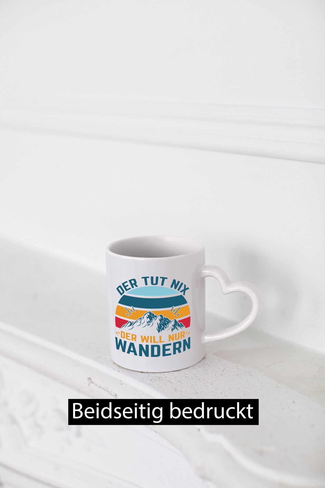 Tut nix, will nur wandern | Berge v2 Humor Geschenkidee Tasse