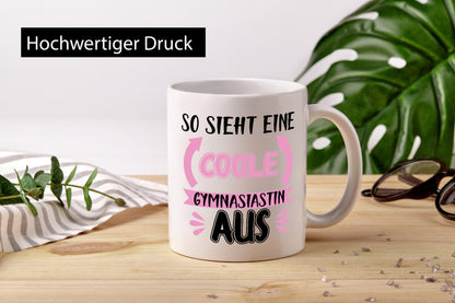 Coole Gymnasiastin | Mädchen Tasse Schülerin lustig Humor Geschenkidee Geschenk