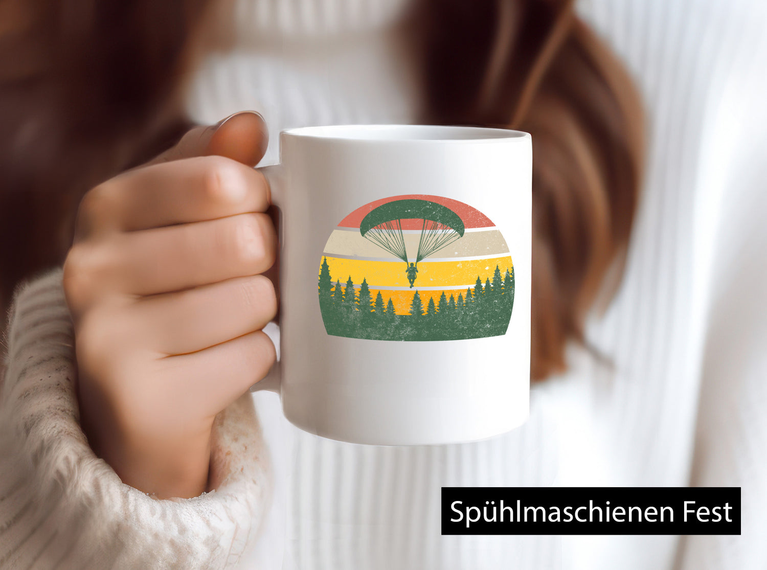 Gleitschirm | Motiv Paragleiter Gleitschirmfliegen vl7 Geschenk Humor