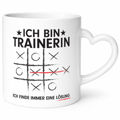 Löse Probleme: Trainerin | Sportverein Humor v3 lustiger Spruch Geschenk