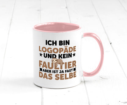 Ich bin kein Faultier: Logopäde | Sprachtherapie v2 Humor Tierliebhaber