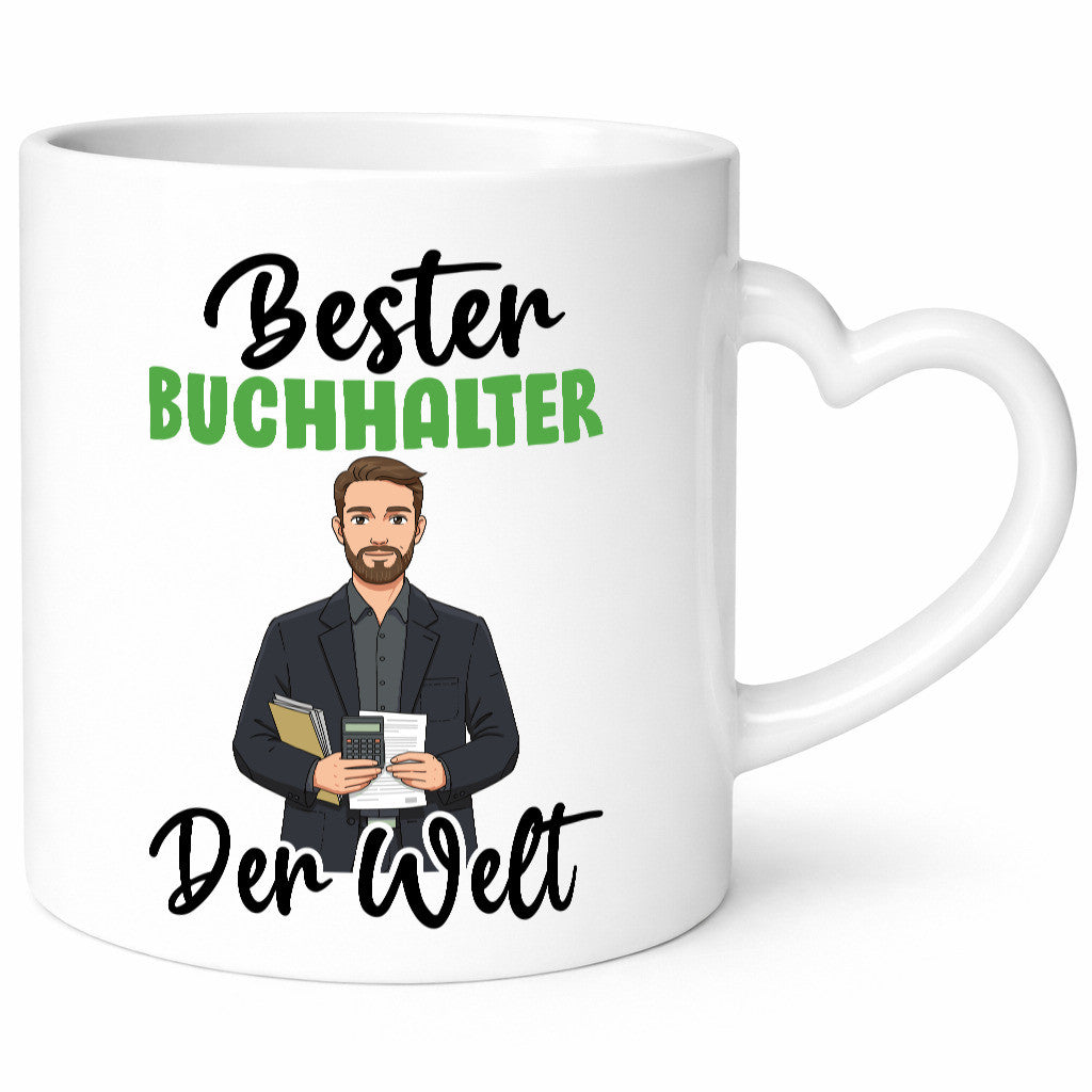 Bester Buchhalter | Buchhaltung Humor v2 Geschenkidee Tasse