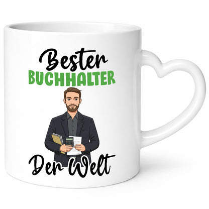 Bester Buchhalter | Buchhaltung Humor v2 Geschenkidee Tasse