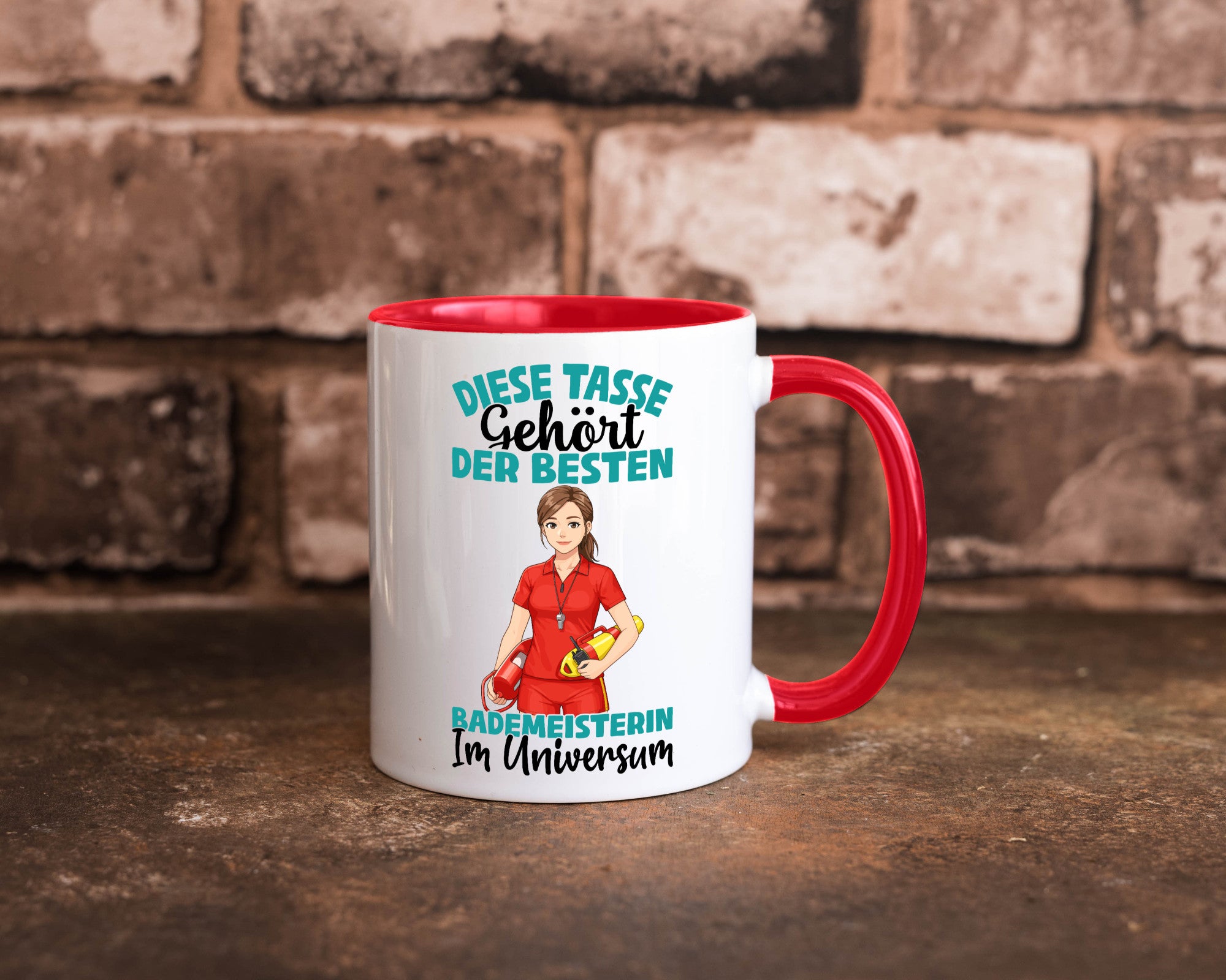 Im Universum: Bademeisterin | Schwimmmeisterin Geschenk Humor Geschenkidee