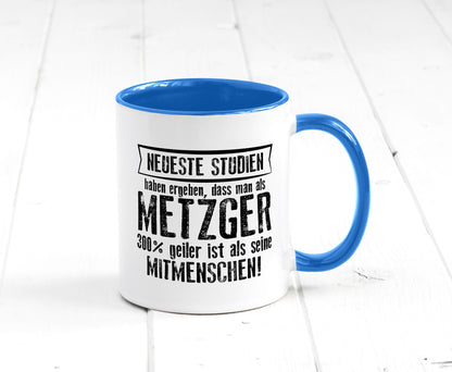 Neuste Studien: Metzger | Fleischer Metzgerei lustig Humor Geschenkidee