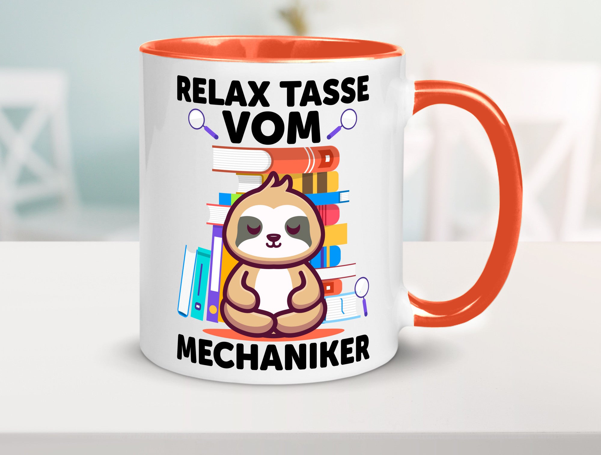 Relax Tasse: Mechaniker | KFZ Werkstatt lustig Humor Geschenkidee Geschenk Tasse