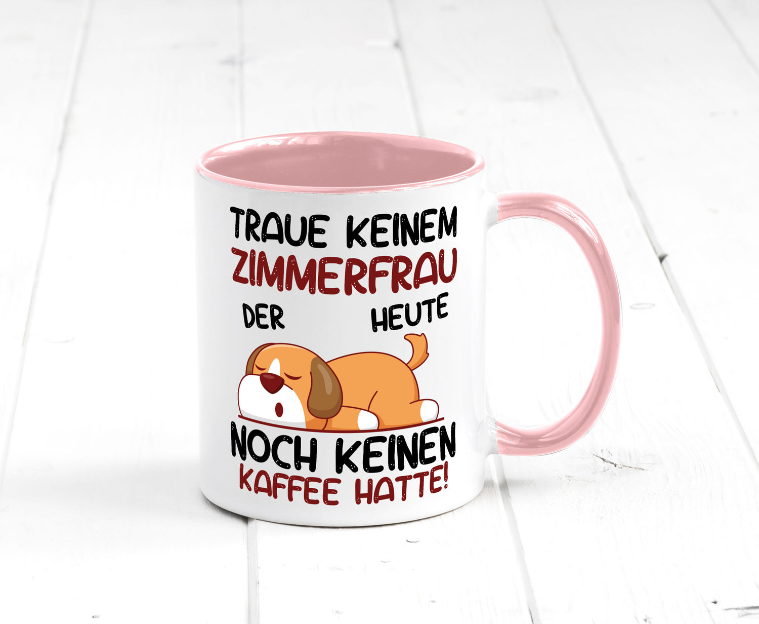 Traue keiner Zimmerfrau| Holzbau | Handwerkerin lustig Humor Geschenkidee