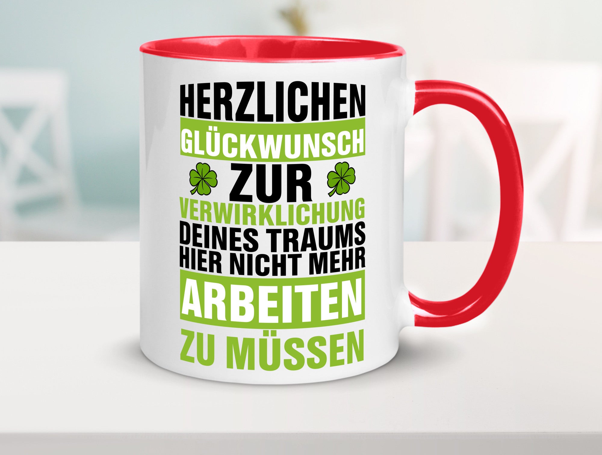 Verwirklichung deiner Träume | Stellenwechel Kollege Humor Arbeit Kollegen Büro