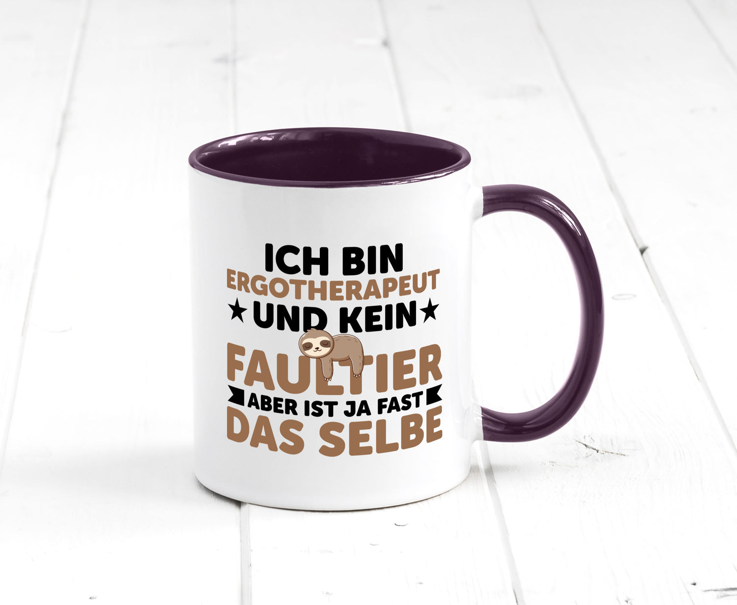 Ich bin kein Faultier: Ergotherapeut | Ergotherapie Geschenk Tierliebhaber