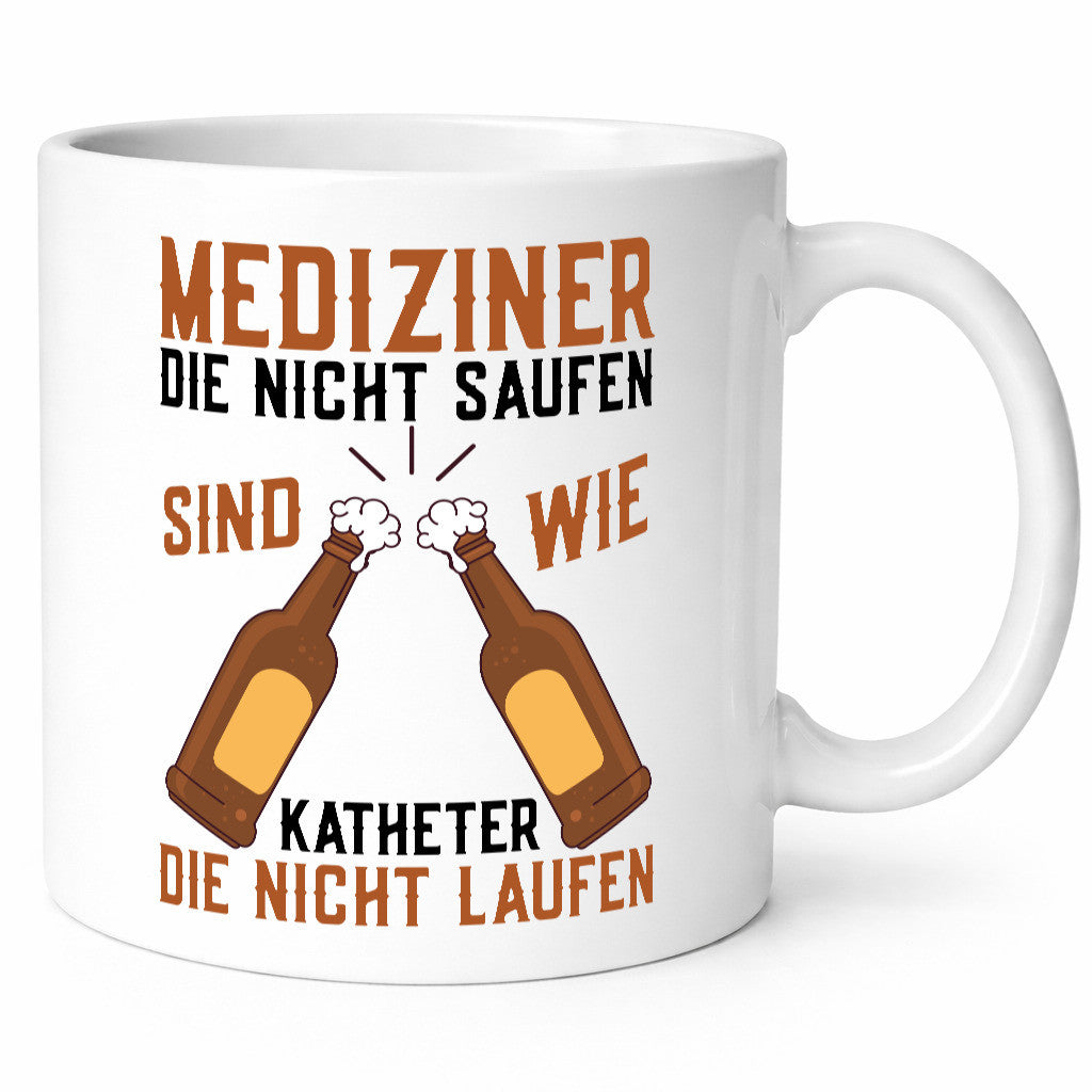 Mediziner die nicht saufen | Arzt Ärztin Alkoholiker lustiger Spruch Geschenk