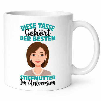 Im Universum: Stiefmutter | Stieftochter Beste Geschenk Familie Geschenkidee