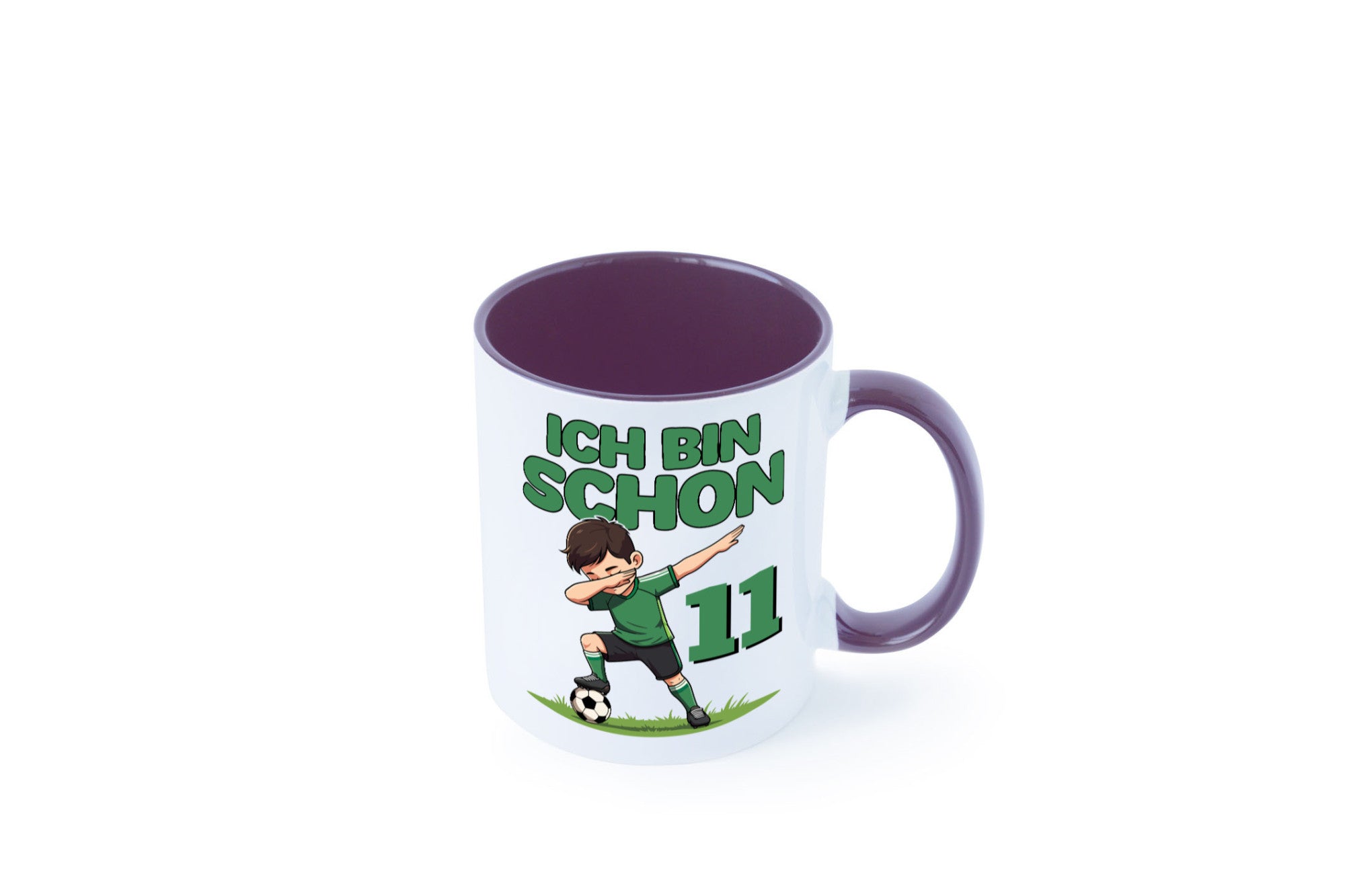 11. Geburtstag | 11 Jahre Fußballer Geschenkidee Humor Tasse