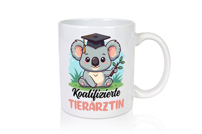 Koalifizierte Tierärztin | Mediziner Tiermedizin lustig Tierliebhaber Humor