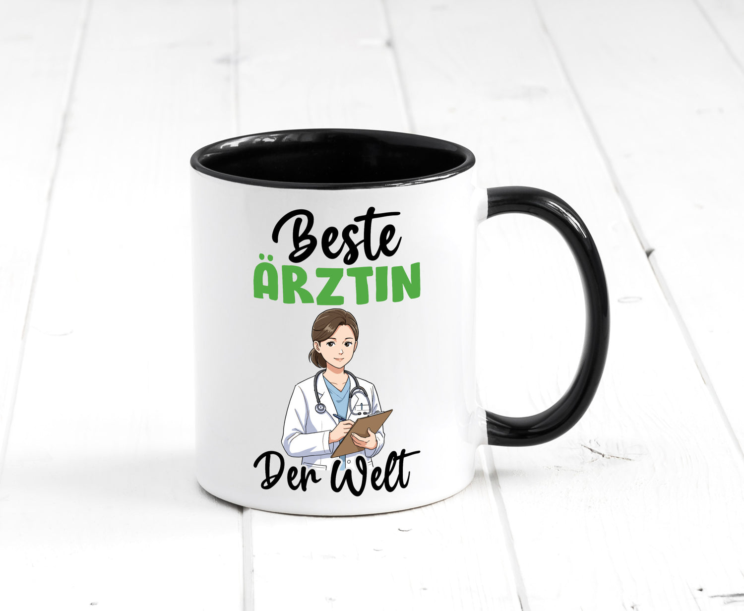 Beste Ärztin | Medizin Doktorin Fachärztin v2 Humor Geschenkidee Tasse