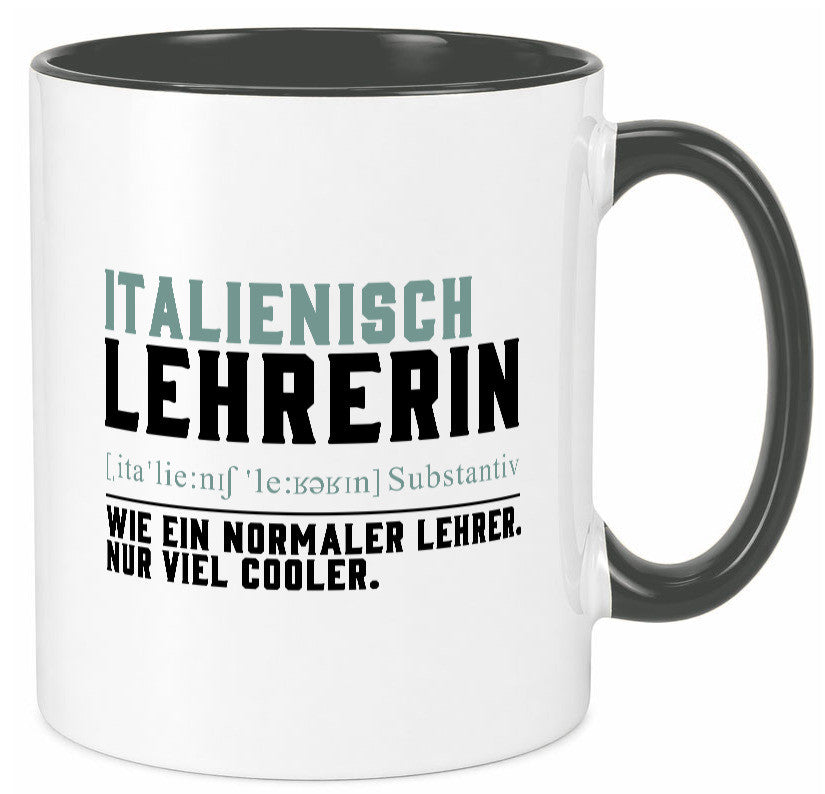 Italienischlehrer | Lehrerin Unterricht Lieblingslehrer lustig Humor