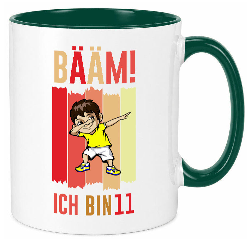 11. Geburtstag | 11 Jahre Bääm ich bin Humor Geschenkidee Tasse