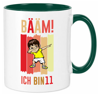 11. Geburtstag | 11 Jahre Bääm ich bin Humor Geschenkidee Tasse