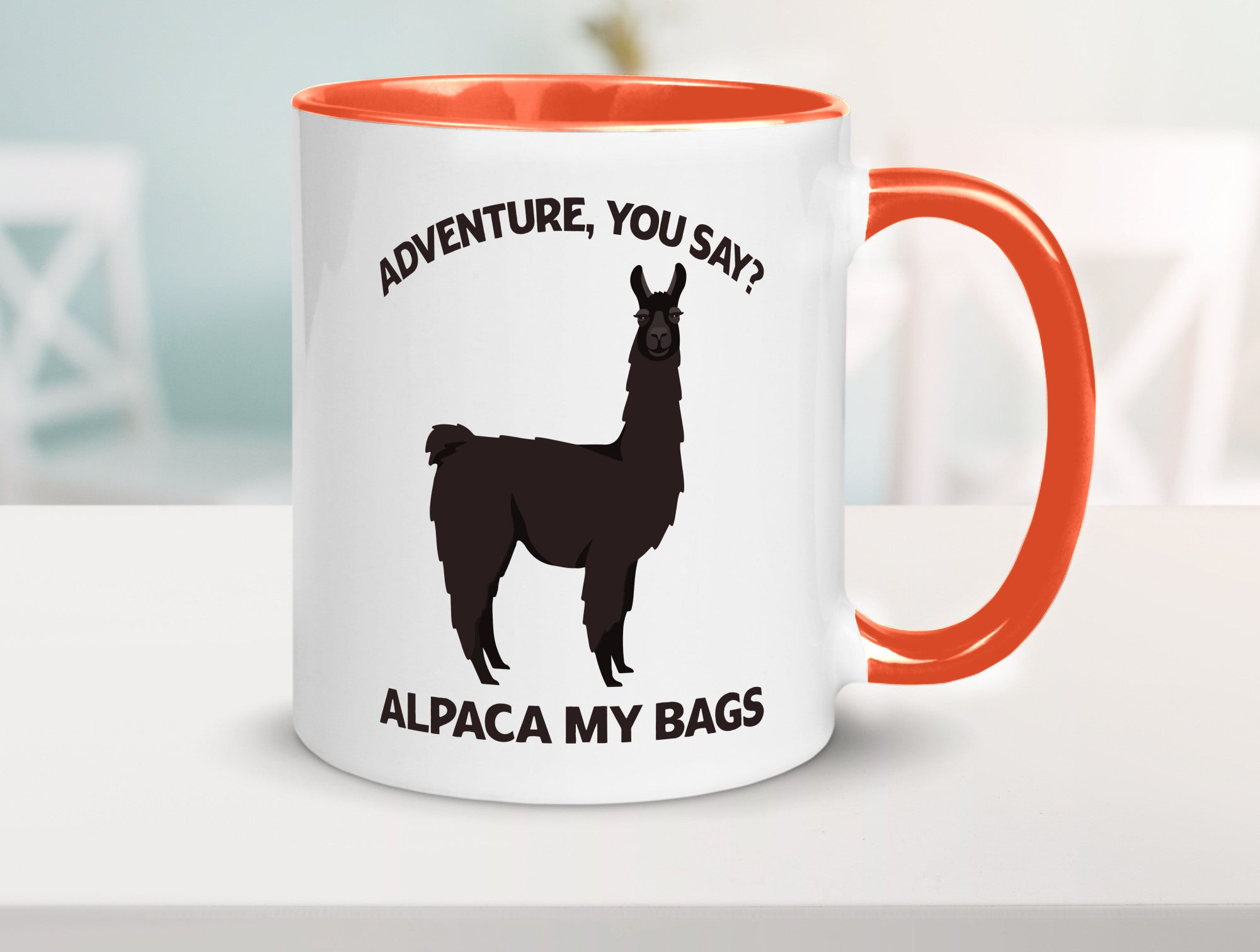 Adventure, Alpaca | Humor Geschenkidee Tasse