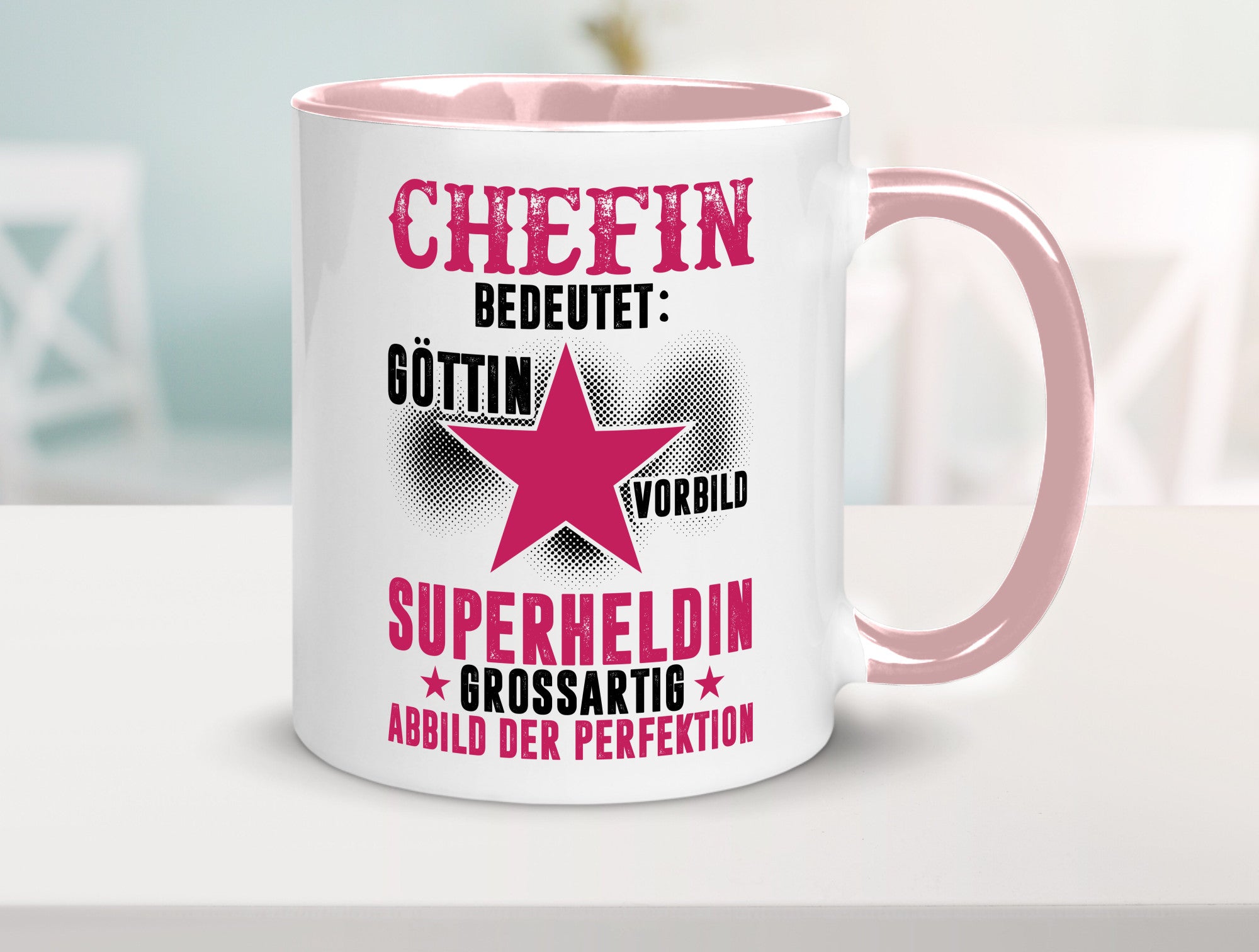 Bedeutung von Chefin | Führungskraft Vorgesetzte Geschenk Arbeit Kollegen Büro
