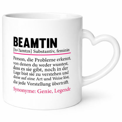 Beamtin | Beruf Verbeamtung Öffentlicher Dienst Geschenk Arbeit Kollegen Büro