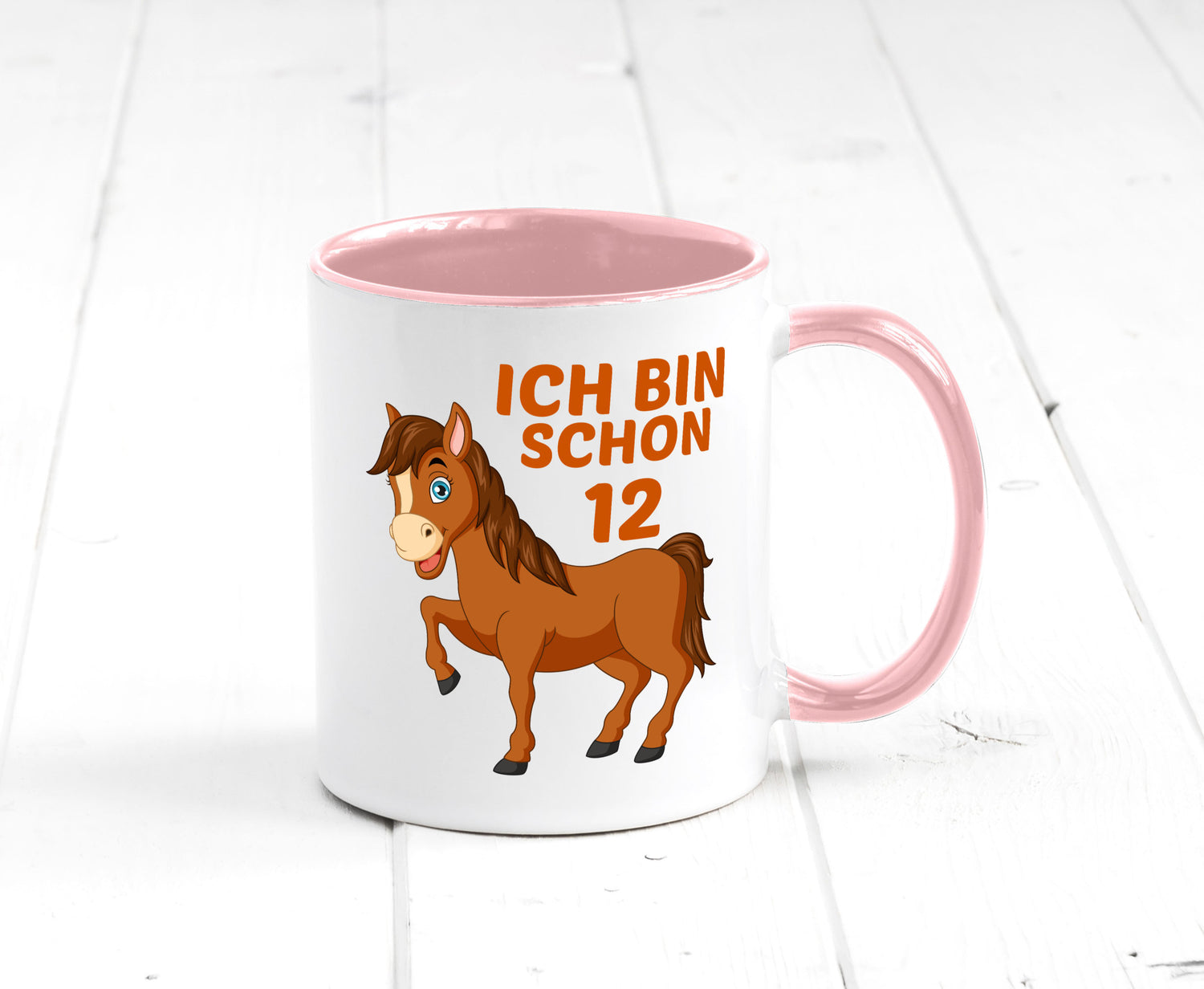12. Geburtstag | Ich bin schon 12 Pferde Pony Geschenkidee Humor Tasse