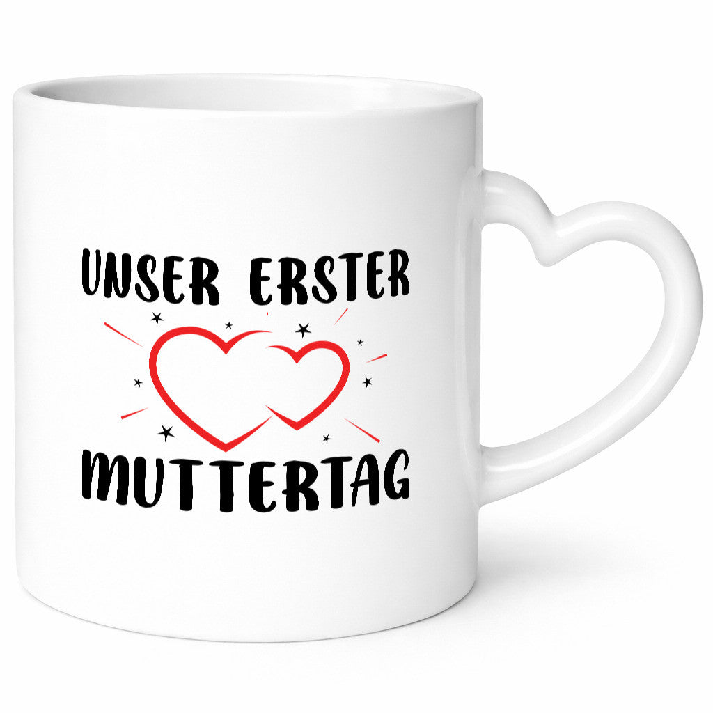 Unser erster Muttertag | Mama, ich liebe dich Geschenkidee Familie Humor Tasse