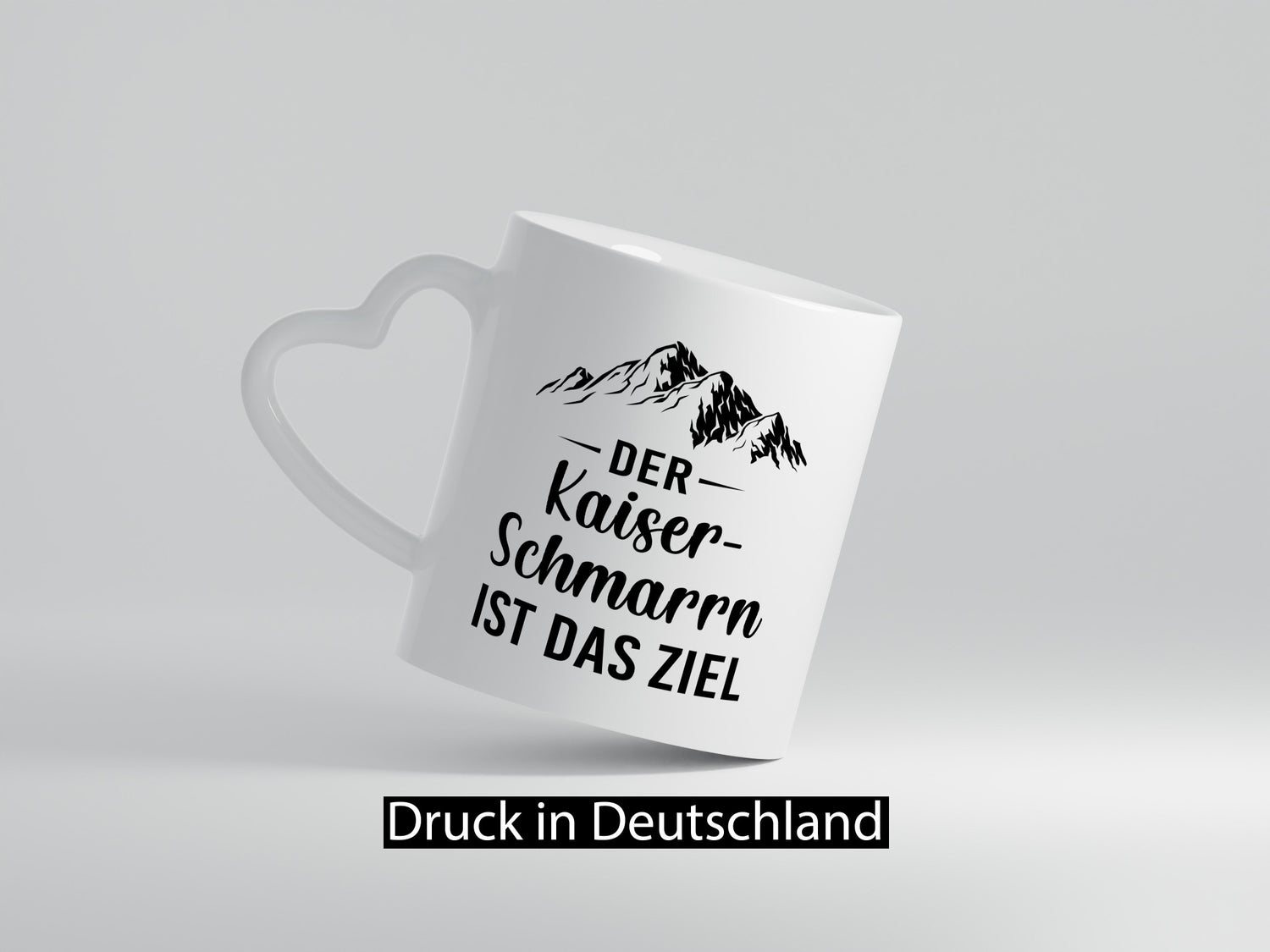 Kaiserschmarrn ist das Ziel | Berge Humor Geschenkidee Tasse