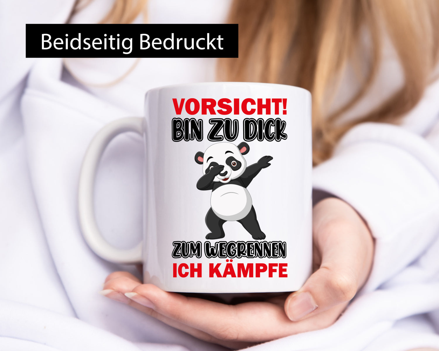 Ich bin ein Kämpfer Geschenk Humor Geschenkidee lustiger Spruch Tasse