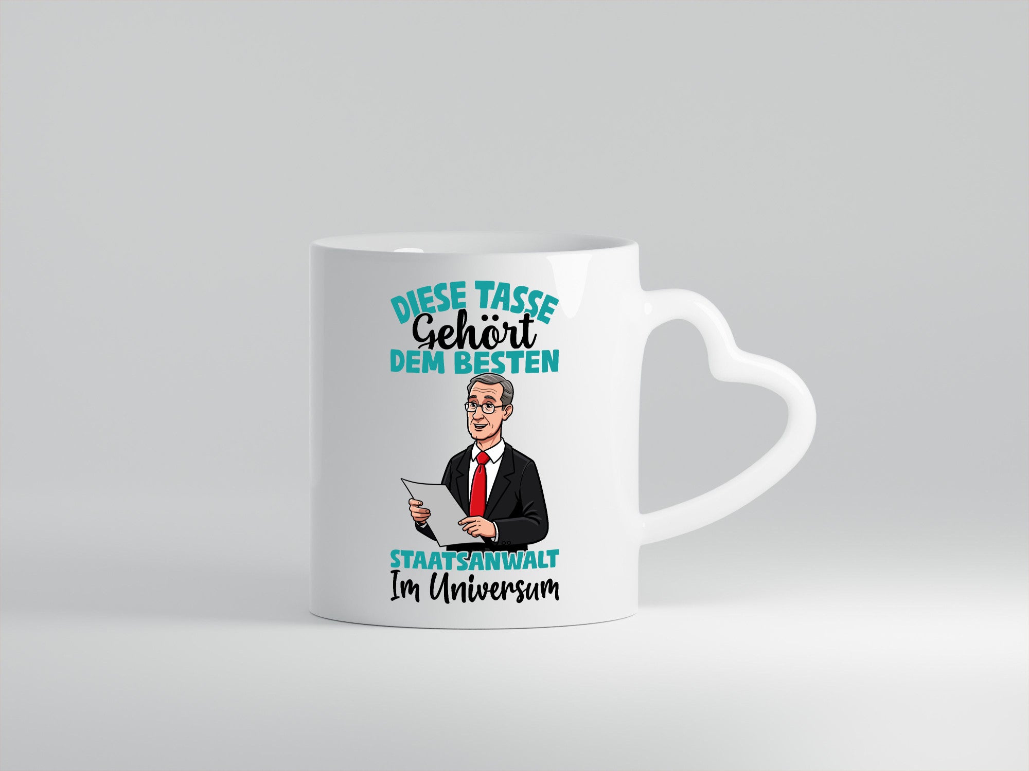 Im Universum: Staatsanwalt | Anwalt Jurist Humor Geschenkidee Tasse