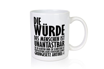 Unantastbar Geschenk Humor Geschenkidee lustiger Spruch Tasse