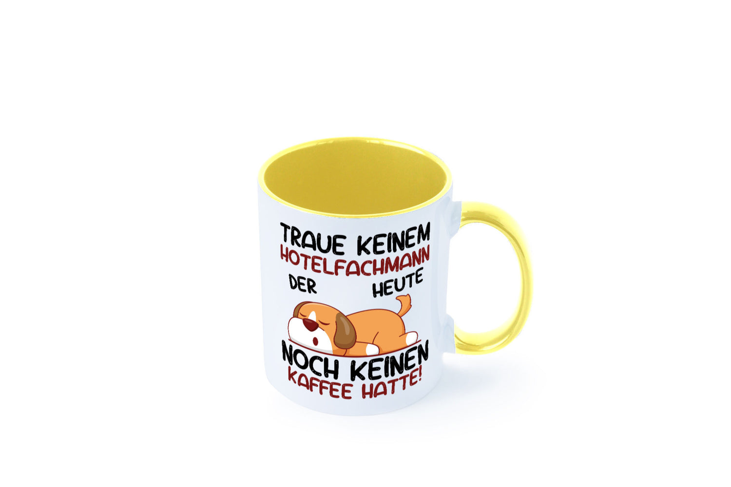 Traue keinem Hotelfachmann |Hotel lustig Humor Geschenkidee Geschenk Tasse