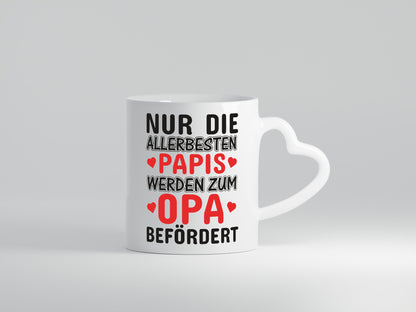 Beförderung zu Opa | Papa Tasse allerbeste Papis Geschenkidee Familie Humor