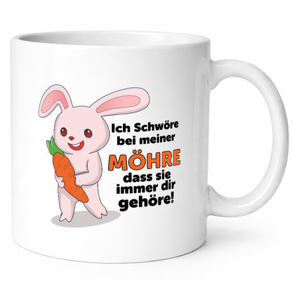 Ich schwöre bei meiner Möhre | Hasse Es gehört dir Geschenk Humor Geschenkidee