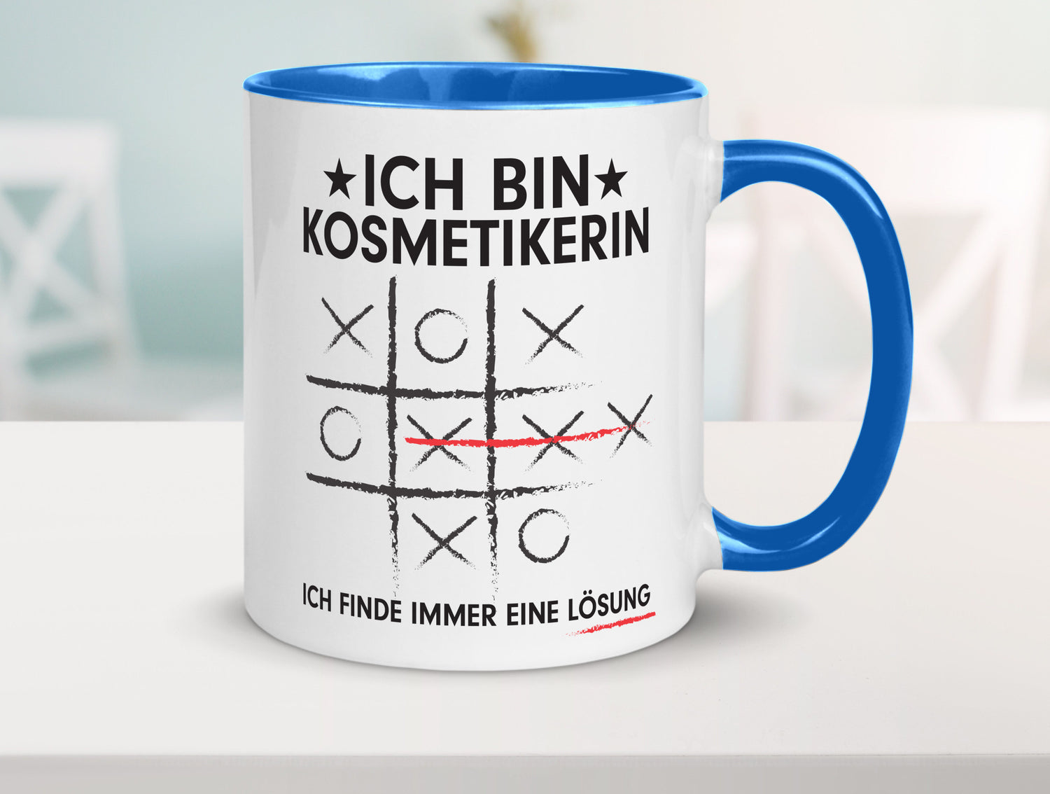 Löse Probleme: Kosmetikerin | Kosmetik Stylistin Geschenk Humor Geschenkidee