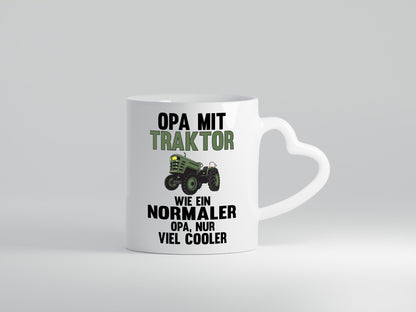 Opa mit Traktor, wie normal,nur cooler | Traktor Geschenkidee Familie Humor