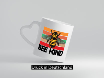 Bee Kind | Biene Imker lustiger Spruch Geschenk Humor Geschenkidee Tasse
