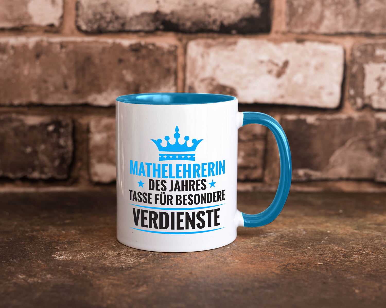 Besonderer Verdienst: Mathelehrerin | Lehrer Mathe Humor Geschenkidee Tasse
