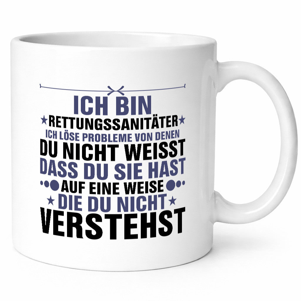Probleme lösen: Sanitäter | Rettungssanitäter v2 Geschenk Humor Geschenkidee