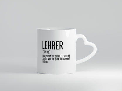 Lehrer | Kollege Mitarbeiter Geschenkidee Arbeit Kollegen Büro Humor Tasse