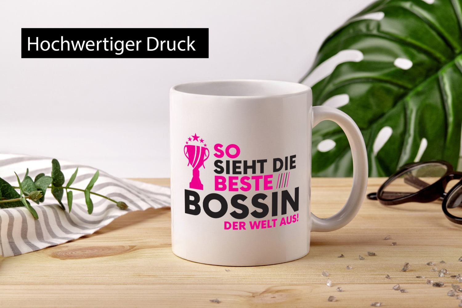 Die Weltbeste Bossin | Führungskraft Vorgesetzte Geschenkidee Humor Tasse