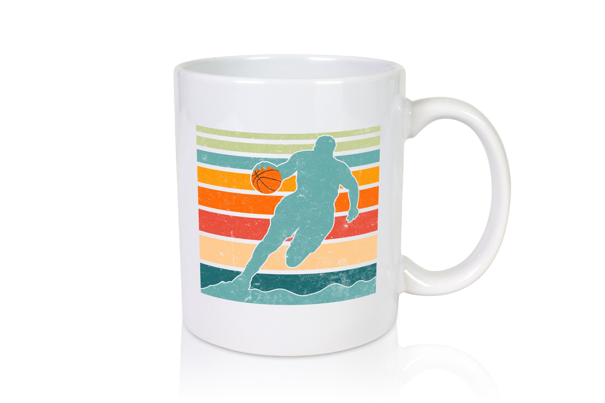 Baskeball | Baskeballspieler Baskeballfan v2 Geschenkidee Humor Tasse