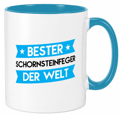 Bester Schornsteinfeger | Kaminkehrer Handwerk Humor Geschenkidee Tasse