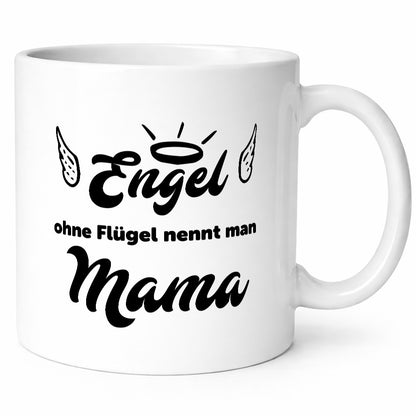 Engel ohne flügel nennt man mama | Muttertag Beste lustiger Spruch Geschenk